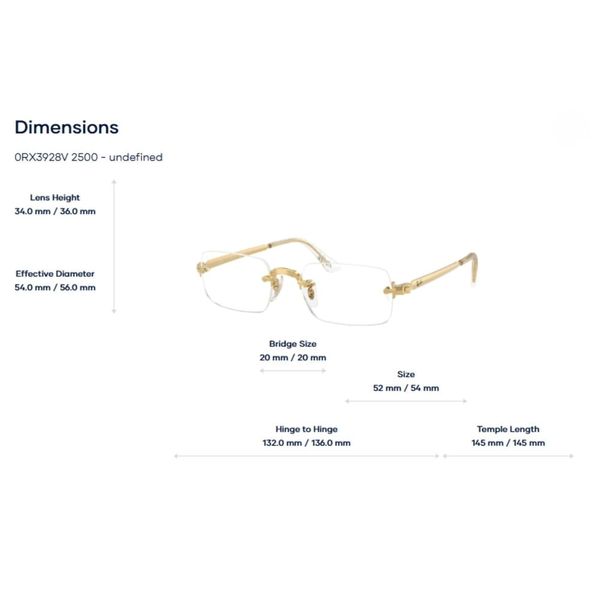 Kính Không Gọng RayBan A$AP Rocky Collection 0RB3928V – Tem Chính Hãng Luxottica