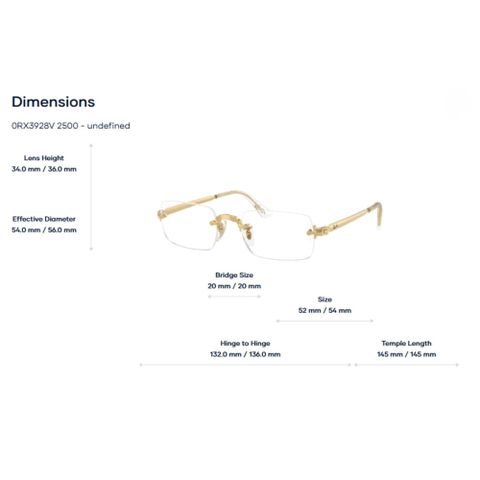  RayBan A$AP Rocky Collection 0RB3928V Kính Không Gọng – Tem Chính Hãng Luxottica 