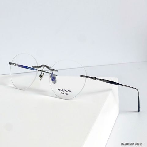 Kính Không Gọng Titanium Masunaga 80955 Chính Hãng 