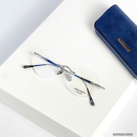  Kính Không Gọng Titanium Masunaga 80955 Chính Hãng 