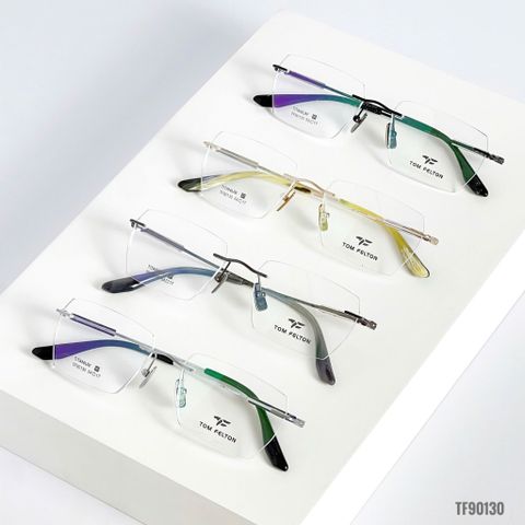  Gọng Kính Không Viền Titanium Tom Felton TF90130 