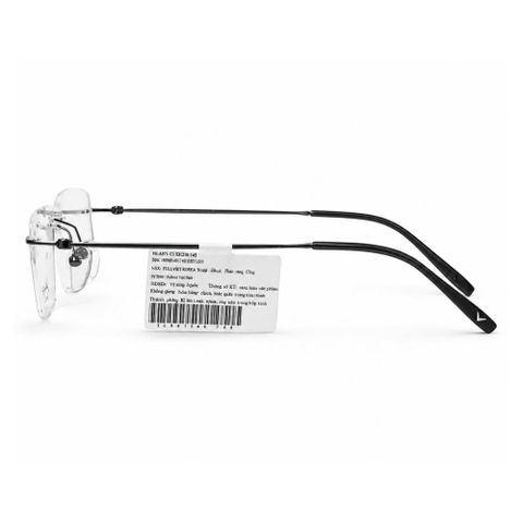  Velocity VL281084 Kính Không Gọng Chữ Nhật – Tem Chính Hãng 101 