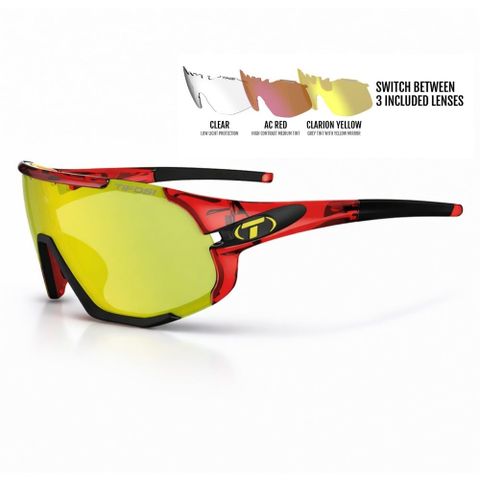  Kính Mát Thể Thao Đổi Màu Tifosi Sledge – Tròng Clarion Blue Fototec Chính Hãng 