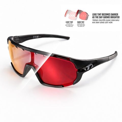  Kính Mát Thể Thao Đổi Màu Tifosi Sledge – Tròng Clarion Blue Fototec Chính Hãng 