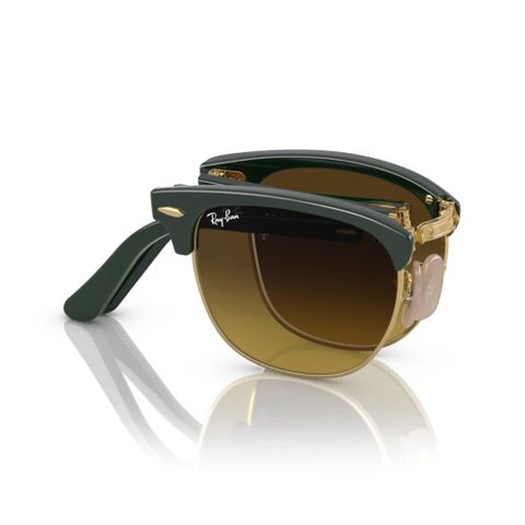  Kính Mát Gấp Gọn Ray-Ban Clubmaster Folding 0RB2176 – Tem Chính Hãng Luxottica 