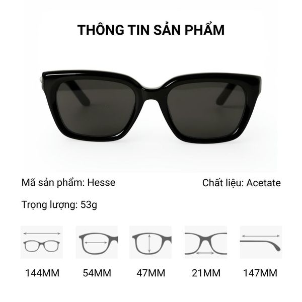 Kính Mát GM Hesse - Bản Đẹp Nhất Thị Trường