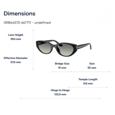  Kính Mát Rayban 0RB4457D – Tem Chính Hãng Luxottica 