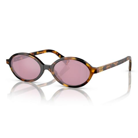  Miu Miu 0MU 04ZSF Kính Mát Oval – Tem Chính Hãng Luxottica 