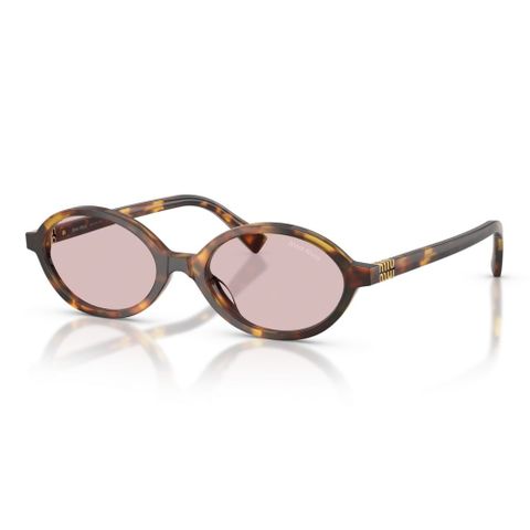  Miu Miu 0MU 04ZSF Kính Mát Oval – Tem Chính Hãng Luxottica 