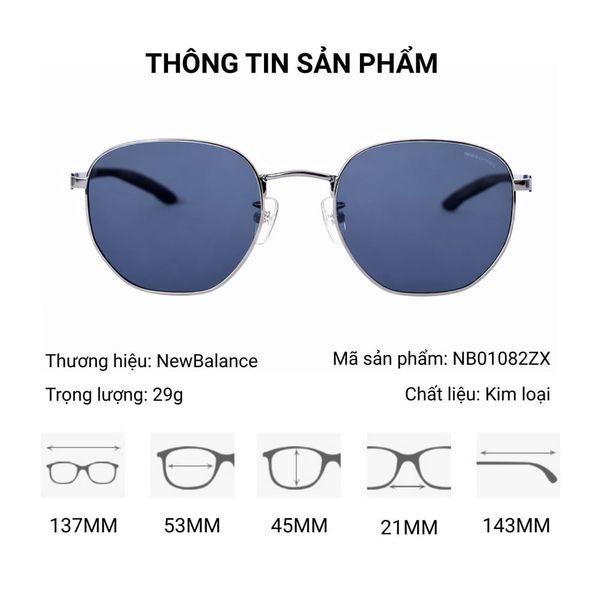 Kính Mát Phân Cực New Balance NB01082ZX - Tem Chính Hãng 101