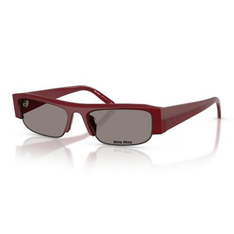  Miu Miu 0MU B07SF Kính Mát Nửa Khung Chữ Nhật – Tem Chính Hãng Luxottica 