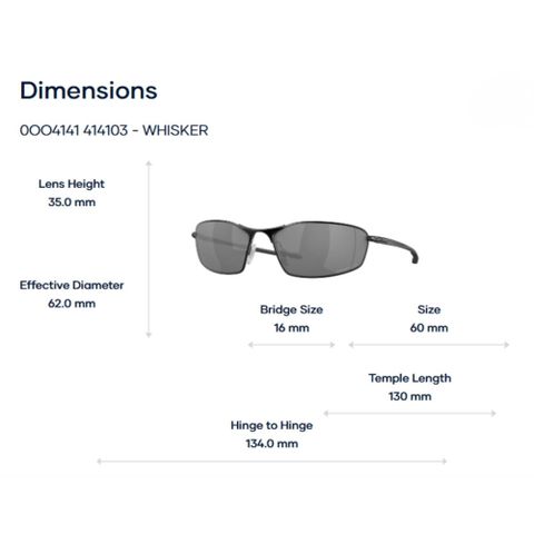  Kính Mát Oval Oakley Whisker 0OO4141 – Tem Chính Hãng Luxottica 