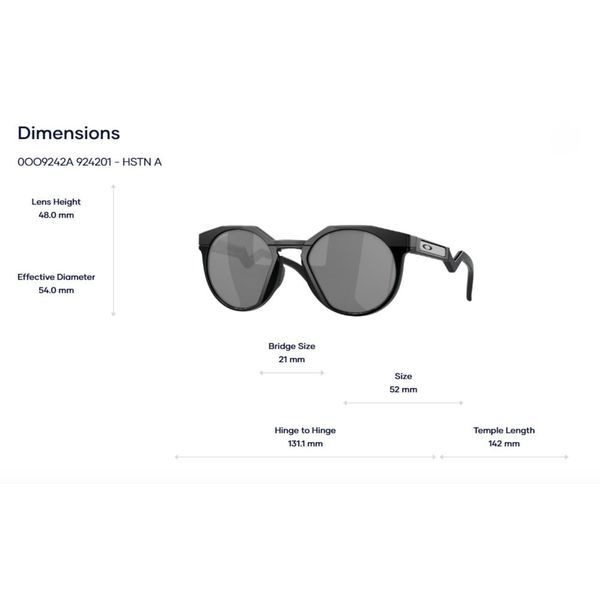 Kính Mát Oakley Hstn a 0OO9242A- Tem chính hãng Luxottica