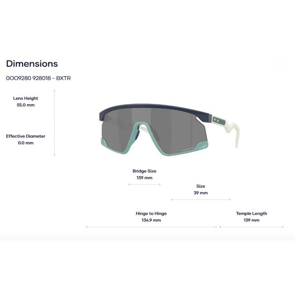 Kính Mát Oakley Bxtr 0OO9280 – Tem Chính Hãng Luxottica