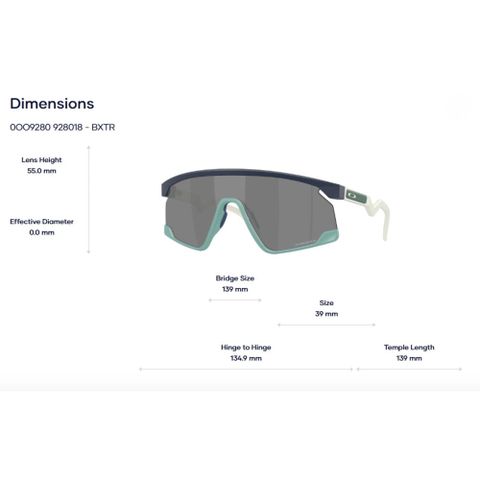  Kính Mát Oakley Bxtr 0OO9280 – Tem Chính Hãng Luxottica 