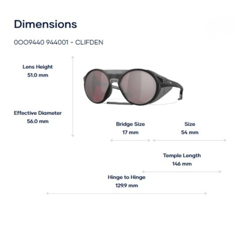  Sunglasses Oakley Clifden 0OO9440 Kính Mát – Tem Chính Hãng Luxottica 