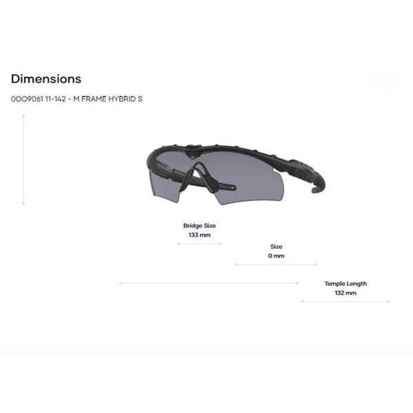 Kính Mát Oakley M Frame Hybrid S OO9061