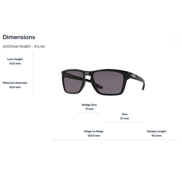 Kính Mát Oakley Sylas 0OO9448 - Chính Hãng Luxottica