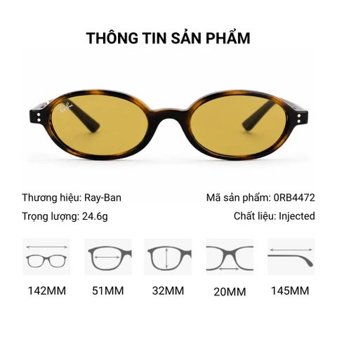  Kính Mát Ray-Ban 0RB4472 – Chính Hãng Luxottica 