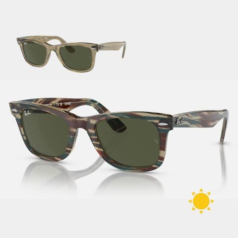  Rayban Orignal Wayfarer Change 0Rb2140F Kính Mát – Tem Chính Hãng Luxottica 