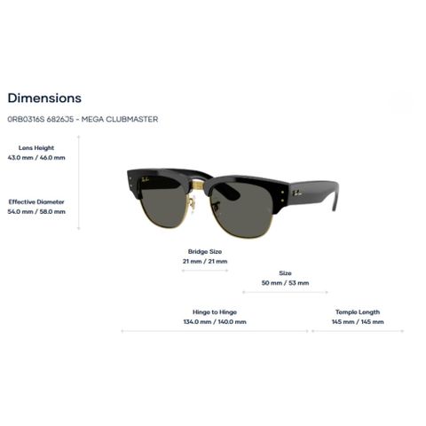  Kính Mát RayBan 0RB0316S – Tem Chính Hãng Luxottica 