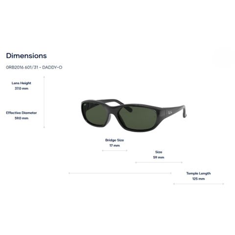  Kính Mát RayBan 0RB2016 - Tem Chính Hãng Luxottica 