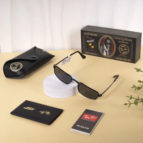  Kính Mát Pillow RayBan A$AP Rocky Collection 0RB3927 - Tem Chính Hãng Luxottica 