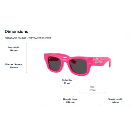  Kính mát RayBan 0RB4940B – Tem Chính Hãng Luxottica 