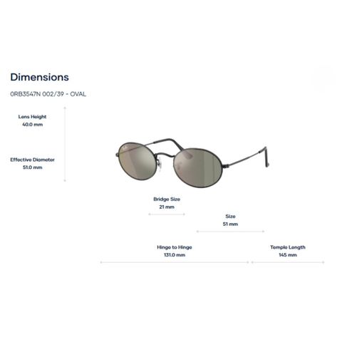  Kính Mát RayBan 0RB3547N – Tem Chính Hãng Luxottica 