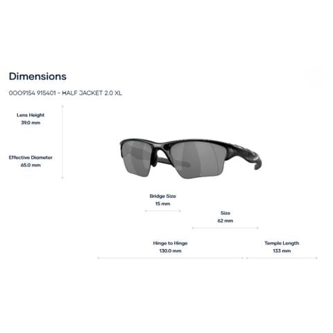  Kính Mát Thể Thao Oakley Half jacket 2.0 xl 0OO9154 – Tem Chính Hãng Luxottica 