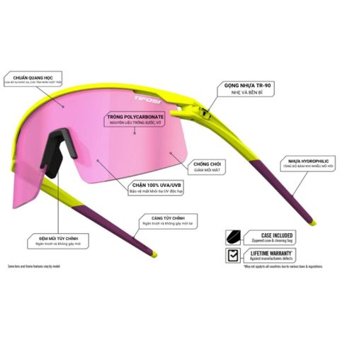  Kính Mát Thể Thao Nửa Khung Tifosi Moab Lite Chính Hãng 