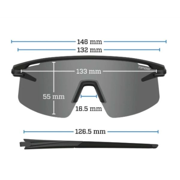 Kính Mát Thể Thao Nửa Khung Tifosi Moab Lite Chính Hãng