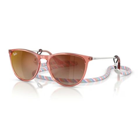  RayBan Junior erika 0RJ9060SF Kính Mát Mắt Mèo Trẻ Em – Tem Chính Hãng Luxottica 