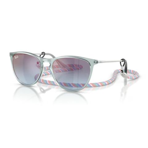  RayBan Junior erika 0RJ9060SF Kính Mát Mắt Mèo Trẻ Em – Tem Chính Hãng Luxottica 