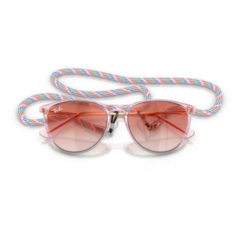  RayBan Junior erika 0RJ9060SF Kính Mát Mắt Mèo Trẻ Em – Tem Chính Hãng Luxottica 