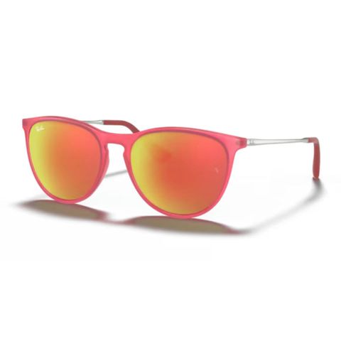  RayBan Junior erika 0RJ9060SF Kính Mát Mắt Mèo Trẻ Em – Tem Chính Hãng Luxottica 