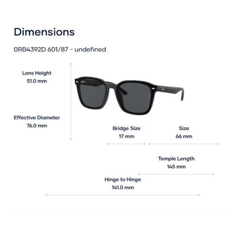  Kính Mát Ray-Ban 0RB4392D Chính Hãng 100% Full Box 