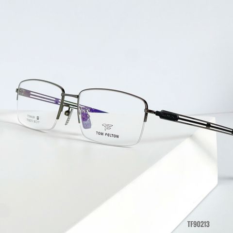  Gọng Kính Nửa Gọng Titanium Tom Felton TF90213 Chính Hãng 