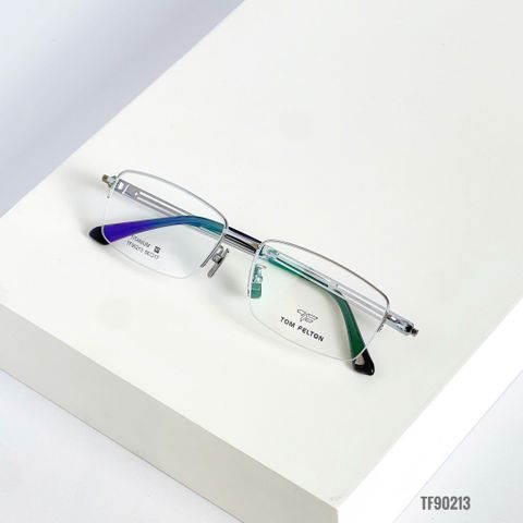  Gọng Kính Nửa Gọng Titanium Tom Felton TF90213 Chính Hãng 