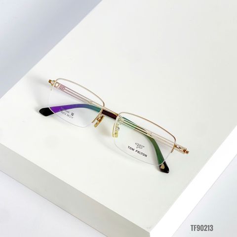  Gọng Kính Nửa Gọng Titanium Tom Felton TF90213 Chính Hãng 