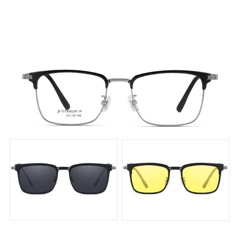  Clip On Snap 2288 Kính Râm Cận – Bộ 2 Kẹp Kính 