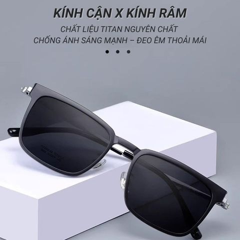  Clip On Snap 2288 Kính Râm Cận – Bộ 2 Kẹp Kính 