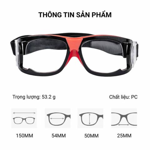  Gọng Kính Thể Thao Victor 0089 - Góc Rộng, Dẻo, Thoáng Khí 