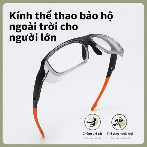  Kính Thể Thao Bảo Hộ KL06-05 – Lắp Được Tròng Theo Độ Tùy Chỉnh 