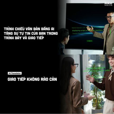  Rokid Glasses RV101 Kính Thông Minh AI Đa Năng 