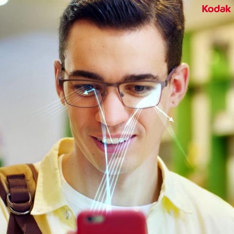  Kodak 1.74 UVBlue – Tròng Kính Chống Ánh Sáng Xanh Siêu Mỏng 
