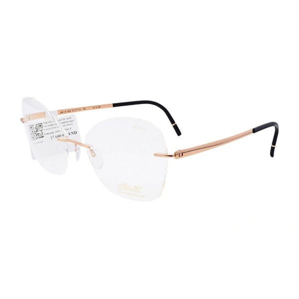 Silhouette Momentum Aurum L009LN Kính Không Gọng Mạ Vàng 23KT