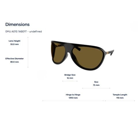  Kính Mát Miu Miu 0MU A01S - Tem Chính Hãng Luxottica 