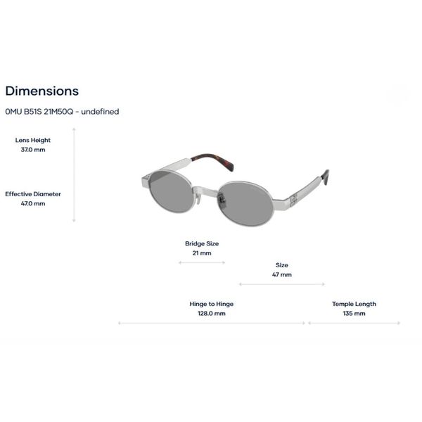 Kính Mát Miu Miu 0MU B51S – Tem Chính Hãng Luxottica