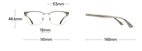  Gọng Kính Molsion MA6006 Titanium Chính Hãng 
